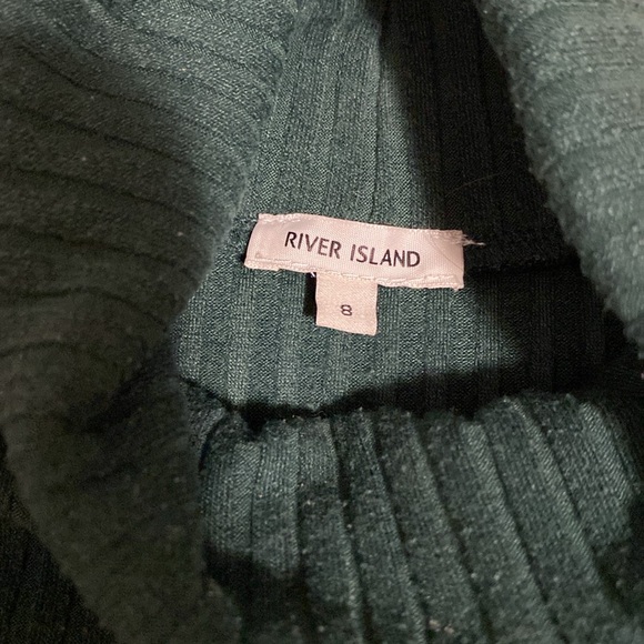 River Island ribbed turtleneck 💚 - Picture 2 of 2